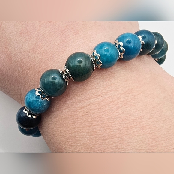 Gemstone beaded bracelet - Picture 3 of 4